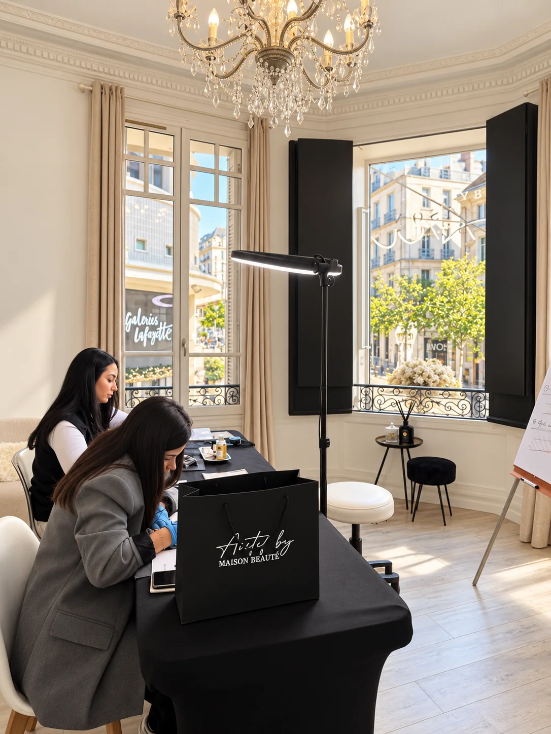 Atelier d’entraînement à Maison Beauté by Aoitef